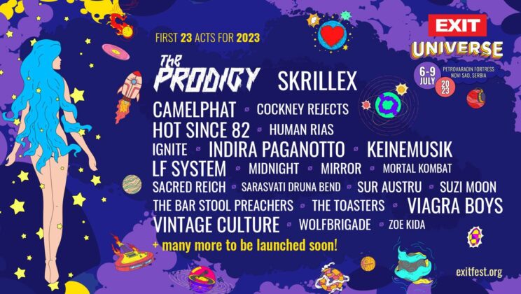Wu-Tang Clan, Alesso & DVLM ще се присъединят към The Prodigy и Skrillex в състава на фестивала EXIT!