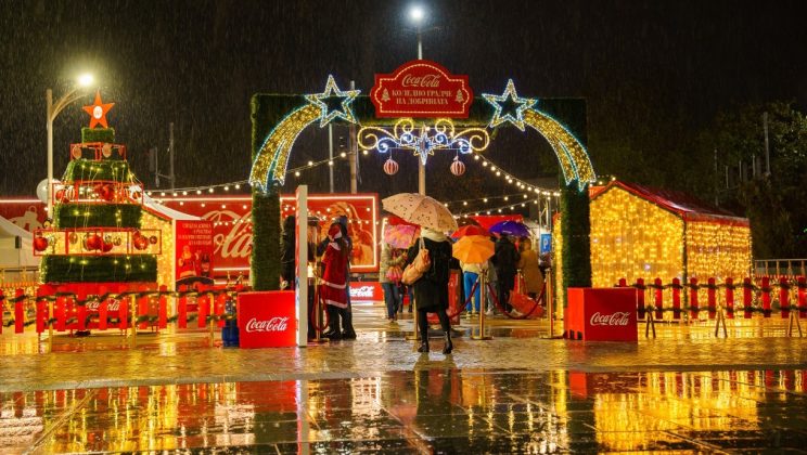 Сандански посреща Камиона на добрината на Coca-Cola на 18 декември