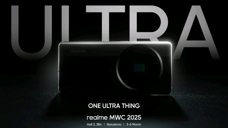 realme ще представи на MWC 2025 телефон с камера с изключително голям сензор