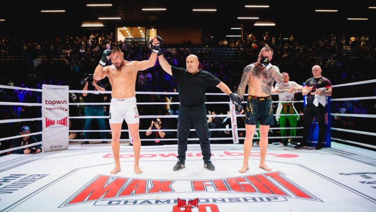 Юбилейното издание на MAX FIGHT 60 предложи зрелищни битки и много категорични победи