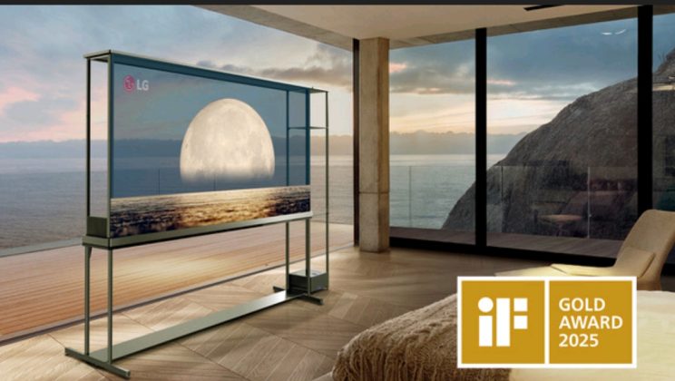 LG С ОТЛИЧИЕ ЗА ДИЗАЙН НА iF DESIGN AWARD 2025