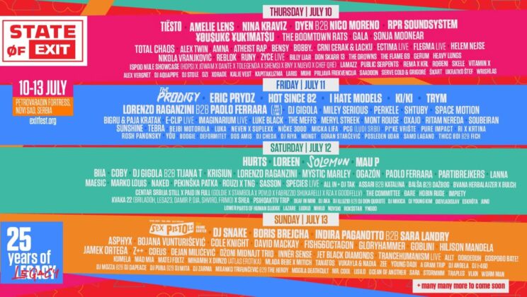 EXIT Festival отбеляза исторически успех с над 200 000 посетители и послание, че любовта и светлината са неудържими