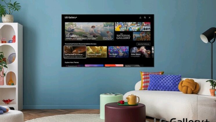 LG GALLERY+ ПРЕВРЪЩА LG ТЕЛЕВИЗОРИТЕ В ДИЗАЙНЕРСКИ ЕЛЕМЕНТИ, КОИТО ПЕРСОНАЛИЗИРАТ ВАШЕТО ЖИЛИЩНО ПРОСТРАНСТВО