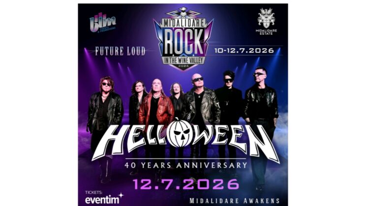HELLOWEEN! ПЪРВИЯТ ХЕДЛАЙНЕР НА MIDALIDARE ROCK IN THE WINE VALLEY 2026﻿Легендарната германска банда празнува 40-годишнината си със световно турне идващо и в България