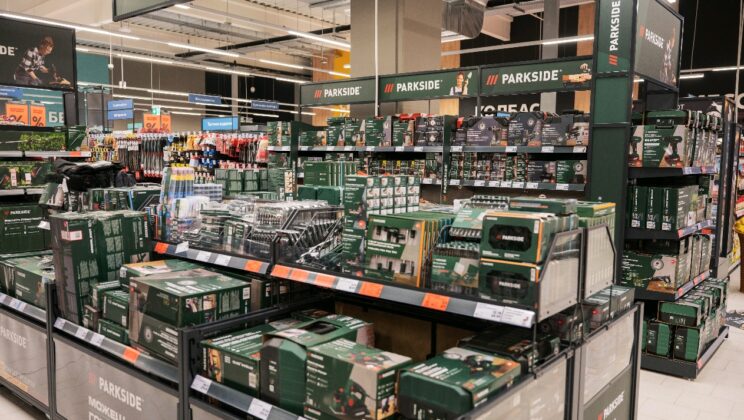 От един единствен рафт до площ на малък апартамент – зоната за PARKSIDE в магазините на Kaufland нараства