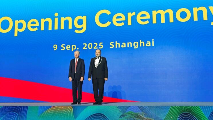 Д-Р НИКОЛАЙ ШАРКОВ ВСТЪПИ ОФИЦИАЛНО В ДЛЪЖНОСТ КАТО ПРЕЗИДЕНТ НА СВЕТОВНАТА ДЕНТАЛНА ФЕДЕРАЦИЯ