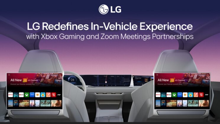 LG ПРОМЕНЯ ИЗЖИВЯВАНЕТО В АВТОМОБИЛА ЧРЕЗ ПАРТНЬОРСТВО С XBOX GAMING И ZOOM MEETINGS