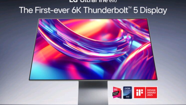 LG ПРЕДСТАВЯ ПЪРВИЯ В СВЕТА 6K МОНИТОР С THUNDERBOLT™ 5 ЗА ПРОФЕСИОНАЛНИ СЪЗДАТЕЛИ