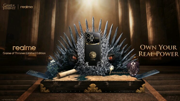 realme представя лимитирания телефон Game of Thrones: Притежавай своята истинска сила