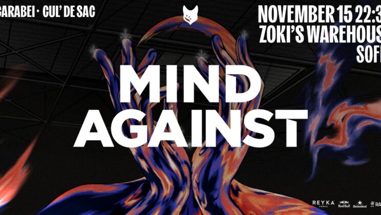 SAKÉ се завръща в София с най-знаменития си изпълнител до момента – Mind Against – 15 ноември, Zoki’s Warehouse