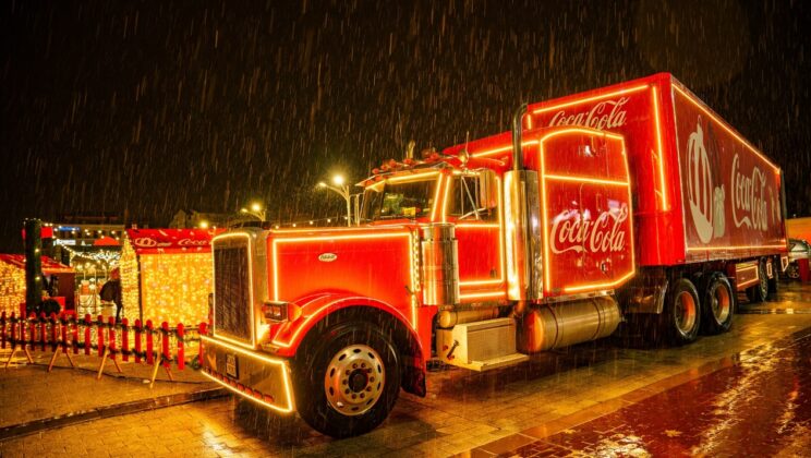 Коледният камион на Кока-Кола ще спре в 9 града на паркинги на Kaufland