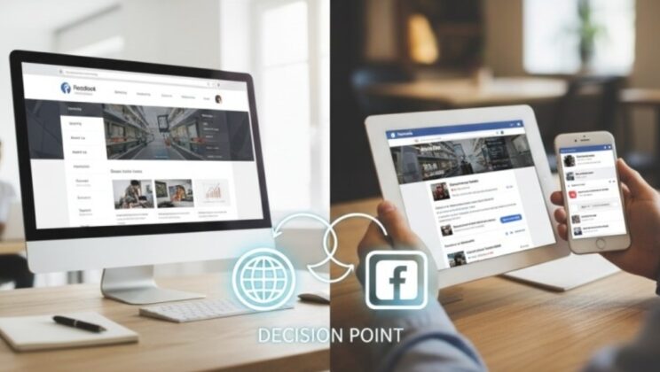 Уебсайт срещу Facebook страница – какво да изберем за своя бизнес?