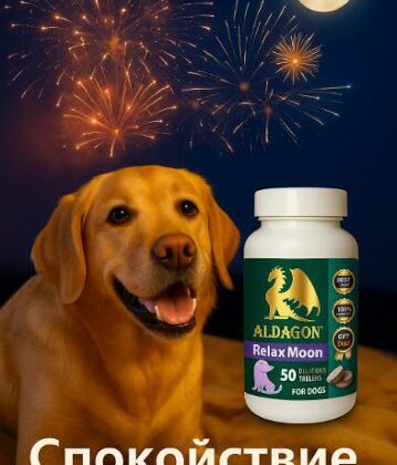 RELAX MOON към по-спокойни кучета: Влиянието на фойерверките и как да ги защитим