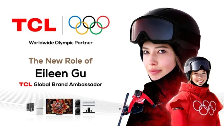 TCL поздравява своя глобален посланик Ейлийн Гу за изключителното представяне в Милано Кортина 2026, което вдъхнови милиони по света