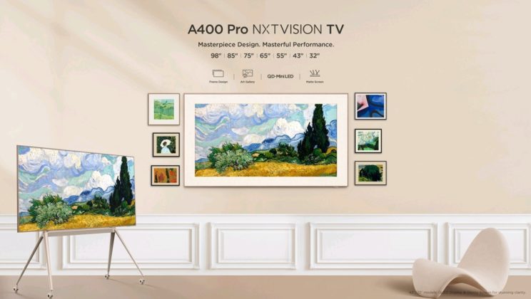 Серията TCL A400 Pro NXTVISION: Където изкуството среща най-новите QD-Mini LED технологии